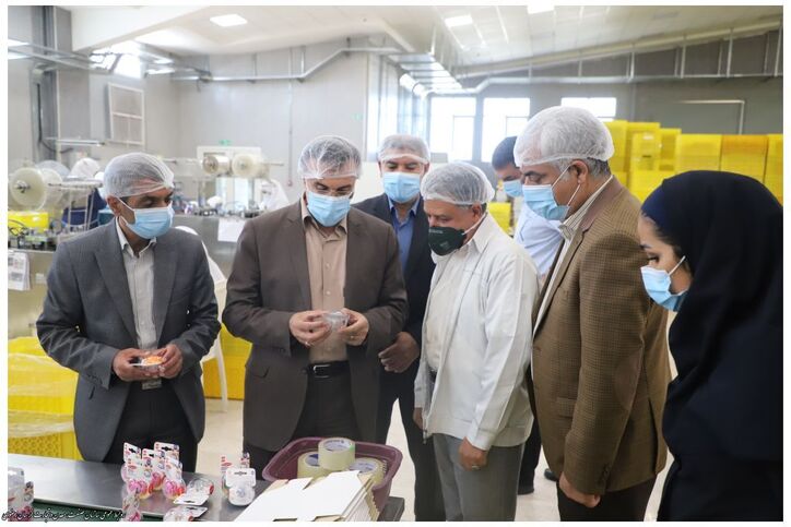 بازدید مدیر کل صنعت، معدن و تجارت خراسان رضوی از ۲ واحد صنعتی در مشهد