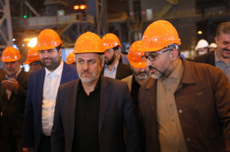 بازدید وزیر صمت از مجتمع صنعتی چادرملو بازدید وزیر صمت از مجتمع صنعتی چادرملو