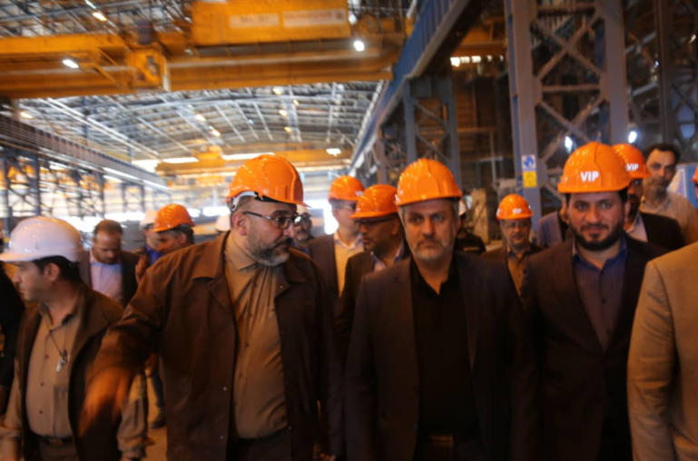 بازدید وزیر صمت از مجتمع صنعتی چادرملو بازدید وزیر صمت از مجتمع صنعتی چادرملو