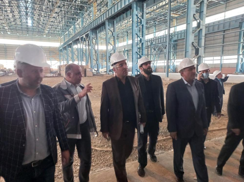بازدید جمعی از مسوولان از روند توسعه کارخانه فولاد ازنا + تصاویر بازدید جمعی از مسوولان از روند توسعه کارخانه فولاد ازنا + تصاویر