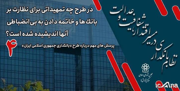 در این طرح چه تمهیداتی برای نظارت بر بانک‌ها و خاتمه دادن به بی انضباطی آن‌ها اندیشیده شده است؟