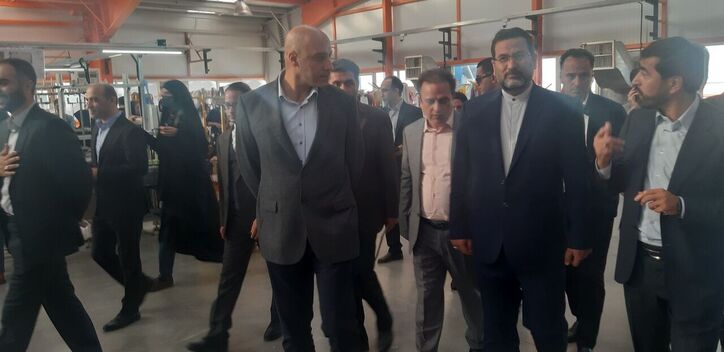 بازدید معاون صنایع عمومی وزارت صمت از یک واحد تولیدی در قزوین