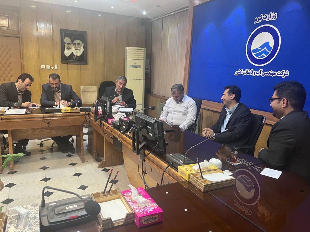 پیگیری انشعاب پساب فولاد اقلید در جلسه با مدیرعامل آب و فاضلاب کشور