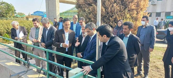بهره برداری از مدول دوم تصفیه خانه فاضلاب شهرک صنعتی آق قلا/ بازدید از پروژه‌ها و زیرساخت‌های شهرک صنعتی آق قلا و یک شرکت دانش بنیان بایوتک
