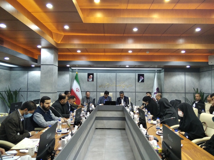 نشست فرماندهان بسیج وزارت صمت در سازمان صنایع کوچک و شهرک‌های صنعتی ایران برگزار شد