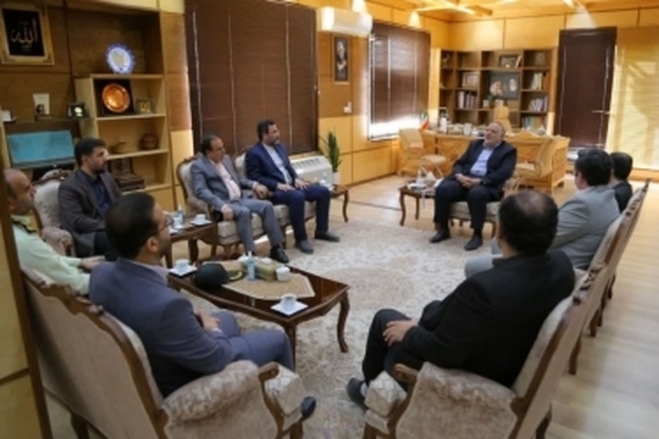 معاون وزیر صمت با استاندار قزوین دیدار کرد