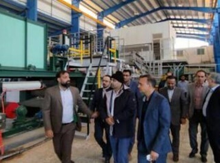 بازدید عضو هیأت مدیره بانک صنعت و معدن از چندین واحد صنعتی در خراسان شمالی
