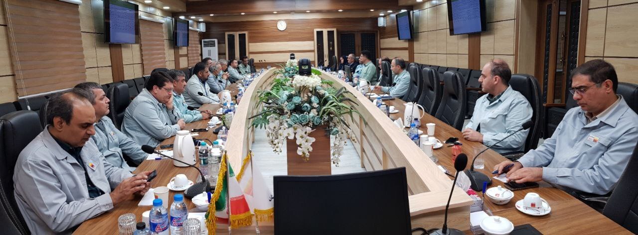 برگزاری جلسه پیگیری پروژه&zwnj;های زیست محیطی در شرکت فولاد خوزستان