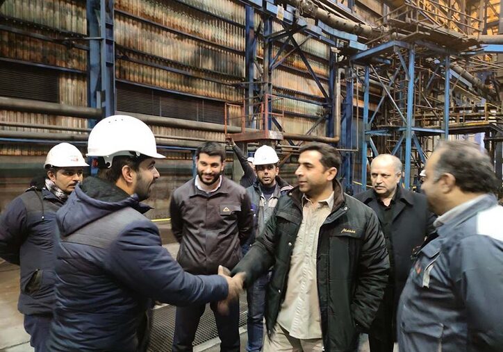 بازدید مدیرعامل و مدیران سیمیدکو از مجتمع کارخانجات این شرکت