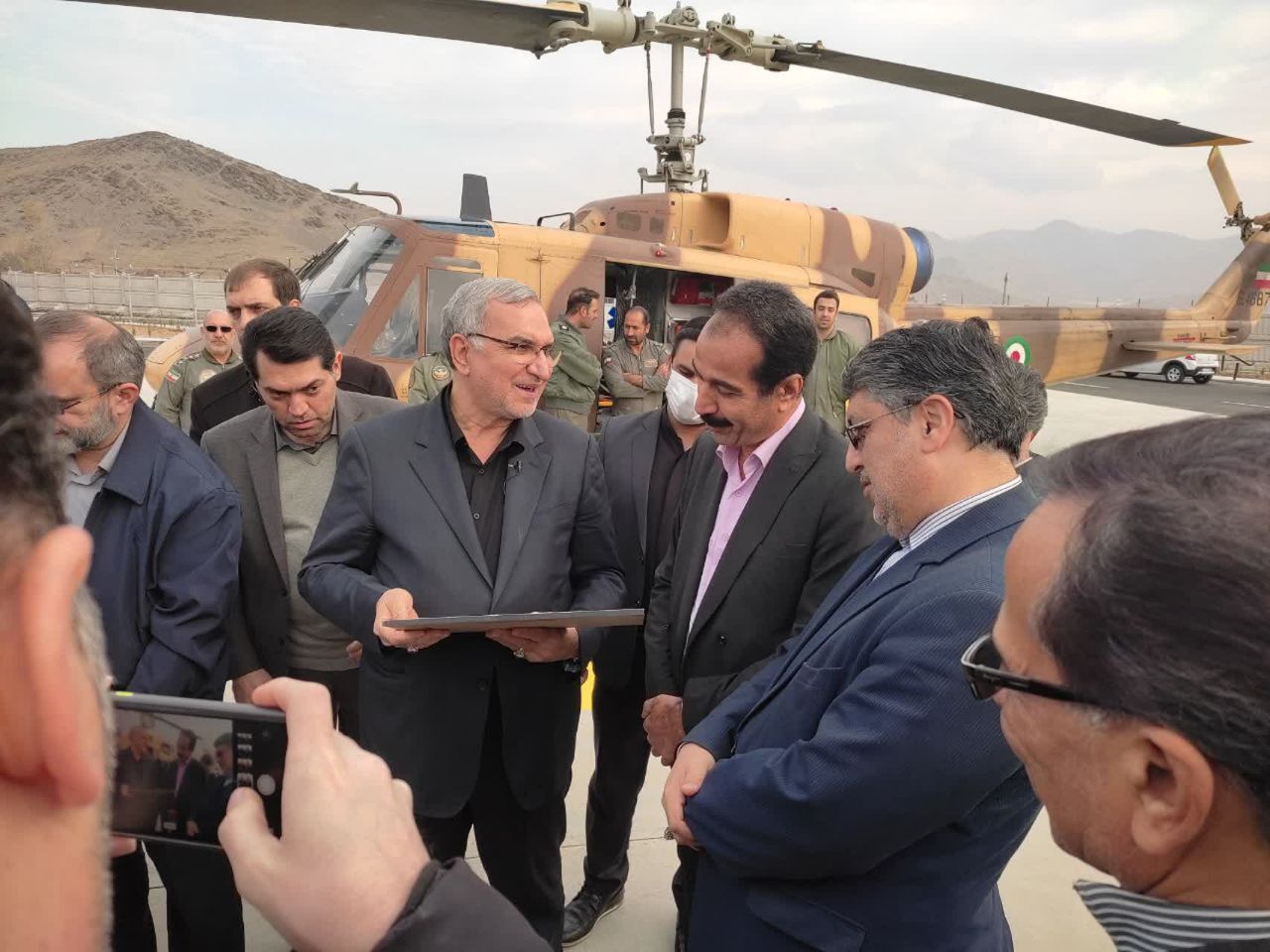 تجلیل از &laquo;محسن محمدی&raquo; مدیرعامل شرکت آلومرول ایران به عنوان خیر سازنده پایگاه اورژانس هوایی استان مرکزی