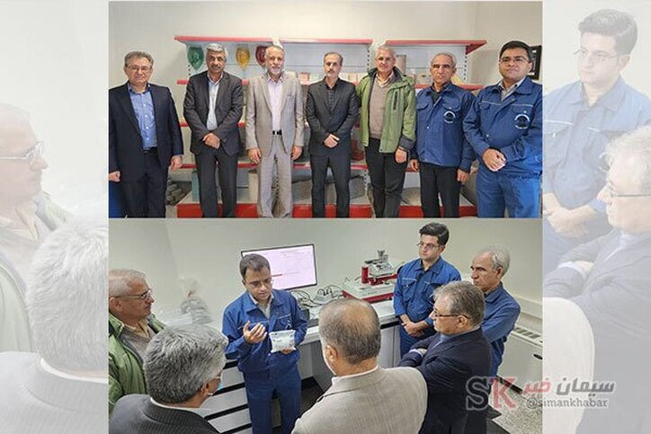 بازدید مدیرکل استاندارد استان کرمان از روند پیشرفت پروژه‌های دانش بنیان مرکز تحقیق و توسعه گروه صنایع سیمان کرمان