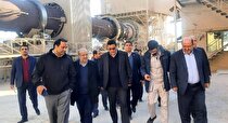 بازدید رئیس هیات عامل ایمیدرو از شرکت صنعت روی زرنگان