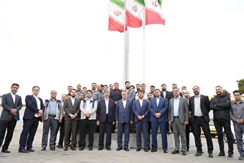 بازدید وزیر تعاون، کار و رفاه اجتماعی از کارخانه کاشی سعدی