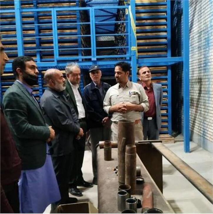 بازدید استاندار سیستان و بلوچستان از پروژه اکتشاف تکمیلی، تجهیز، آماده سازی و محل کارخانه در حال احداث تولید کنسانتره مس در معدن مس و طلای «جانجا» در شهرستان نیمروز