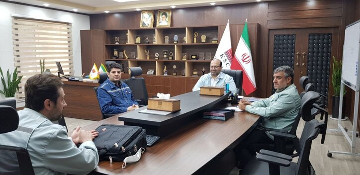 دیدار مدیرعامل با کارکنان شرکت فولاد خوزستان