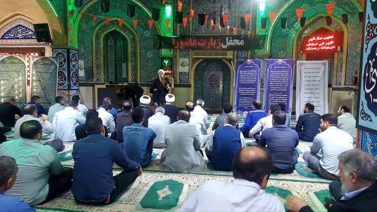 بزرگداشت حماسه نهم دی‌ماه در فولاد خوزستان برگزار شد
