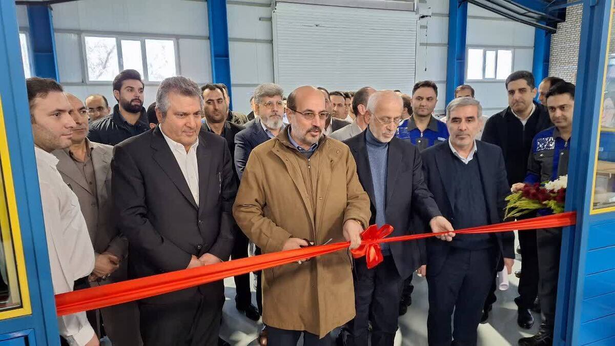 خط جدید تولید کمپرسور خودرو در شرکت سندن ایرانیان افتتاح شد
