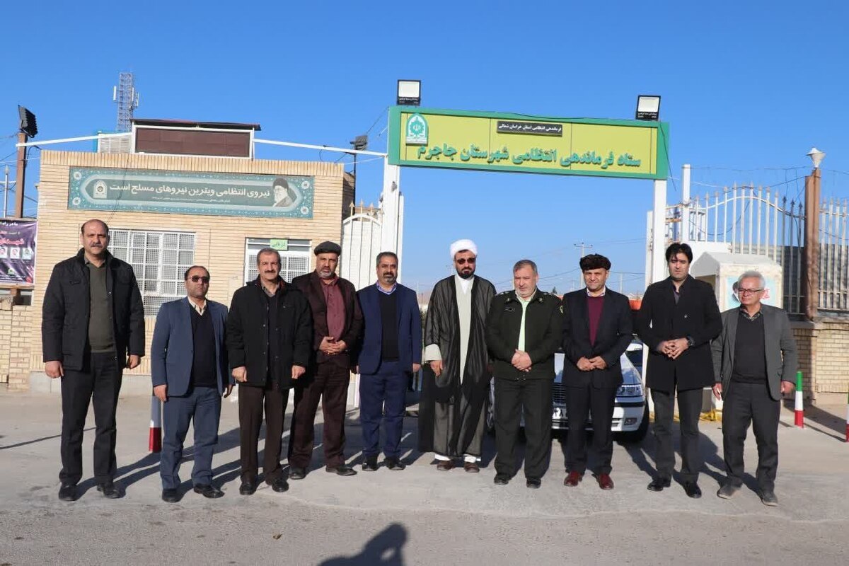 دیدار مدیرعامل شرکت آلومینای ایران به همراه تعدادی از معاونین و مدیران این مجموعه با سرهنگ قندی فرمانده نیروی انتظامی شهرستان جاجرم