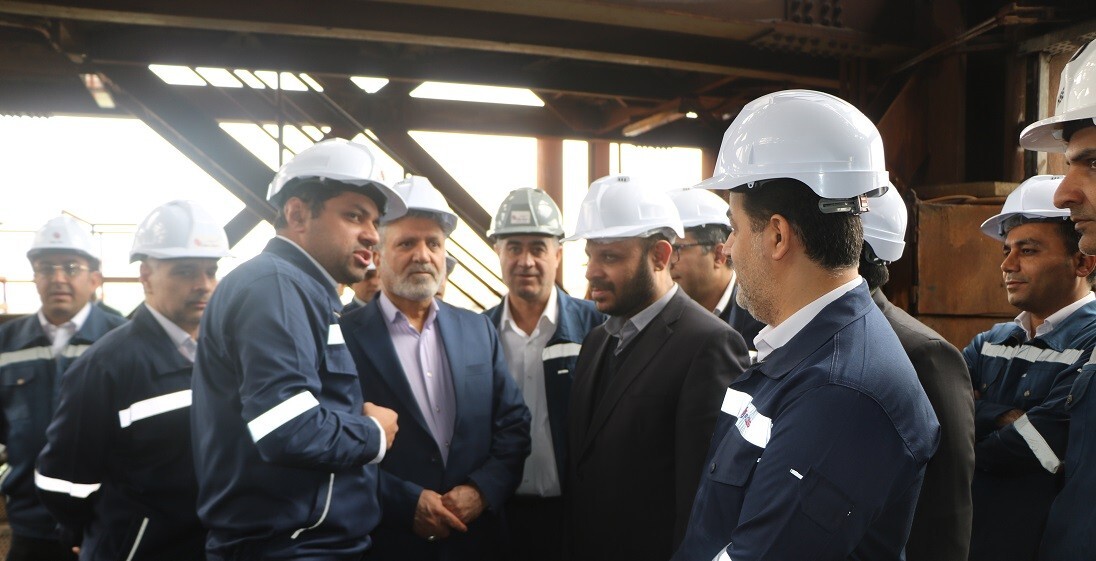 بازدید وزیر تعاون، کار و رفاه اجتماعی از شرکت صبا فولاد خلیج فارس بازدید وزیر تعاون، کار و رفاه اجتماعی از شرکت صبا فولاد خلیج فارس