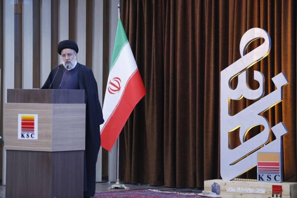بزرگ‌ترین کارخانه آهن اسفنجی کشور در فولاد خوزستان افتتاح شد