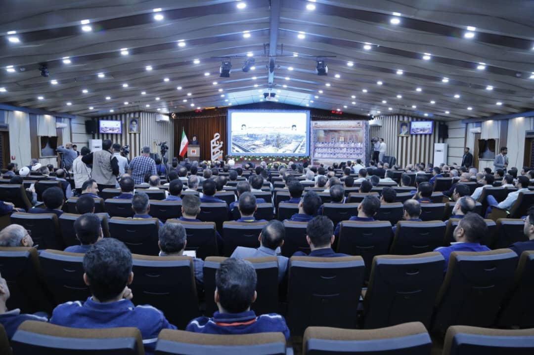 بزرگترین کارخانه آهن اسفنجی کشور در فولاد خوزستان افتتاح شد بزرگترین کارخانه آهن اسفنجی کشور در فولاد خوزستان افتتاح شد