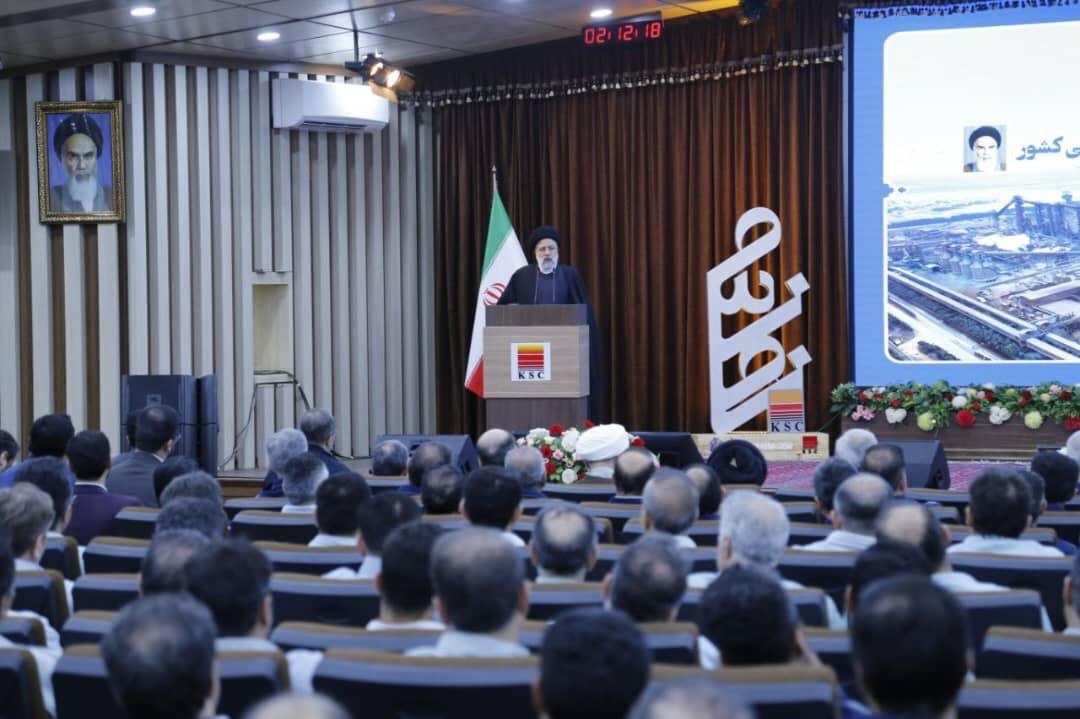 بزرگترین کارخانه آهن اسفنجی کشور در فولاد خوزستان افتتاح شد بزرگترین کارخانه آهن اسفنجی کشور در فولاد خوزستان افتتاح شد