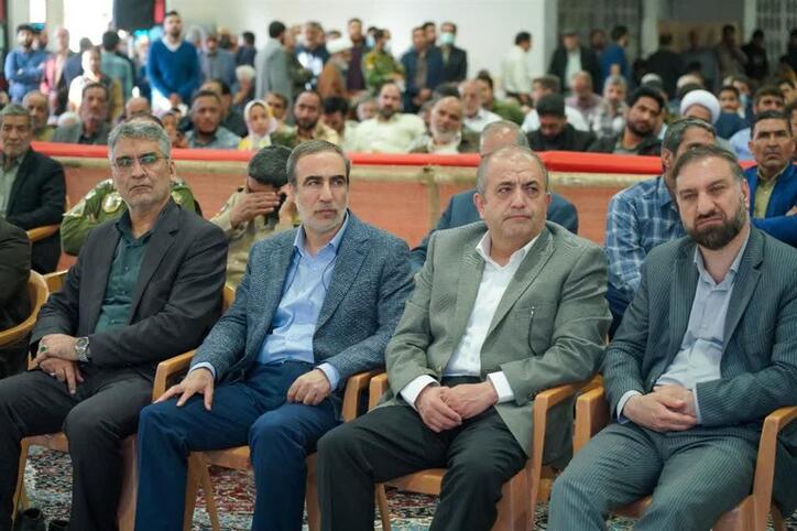 حضور مدیرعامل ذوب‌ آهن اصفهان در مراسم دومین سالگرد شهادت سردار شهید سید محمد حجازی