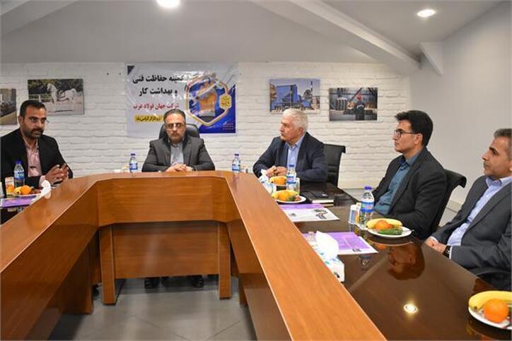 کمیته حفاظت فنی و بهداشت کار شرکت جهان فولاد غرب تشکیل شد