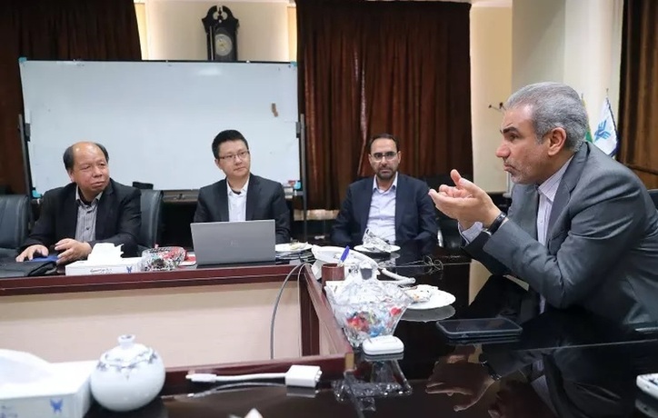 نشست مشترک دانشگاه آزاد اسلامی با شرکت «گروه اول راه‌آهن چین» برگزار شد