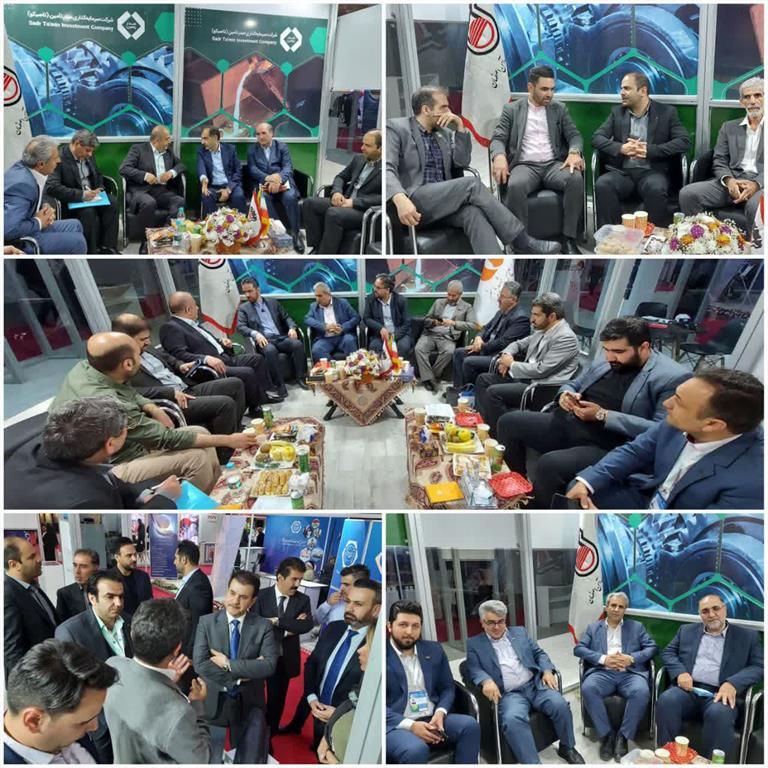 بازدید مسوولین، دست اندرکاران و بازرگانان صنعت کشور از غرفه ذوب آهن اصفهان بازدید مسوولین، دست اندرکاران و بازرگانان صنعت کشور از غرفه ذوب آهن اصفهان