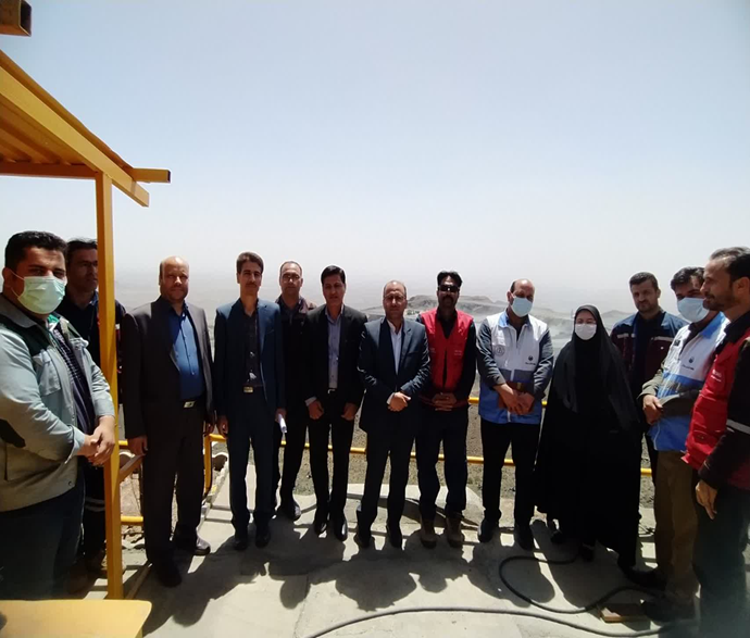 برگزاری مانور مسمومیت کارگران و کمیته حفاظت فنی و بهداشت کار در مجتمع سنگ آهن سنگان