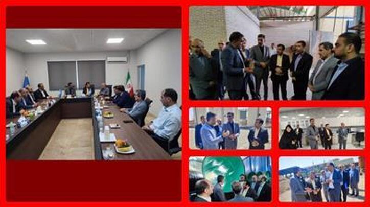 بازدید جمعی از مدیران اقتصادی از سه شرکت دارای سرمایه گذار خارجی