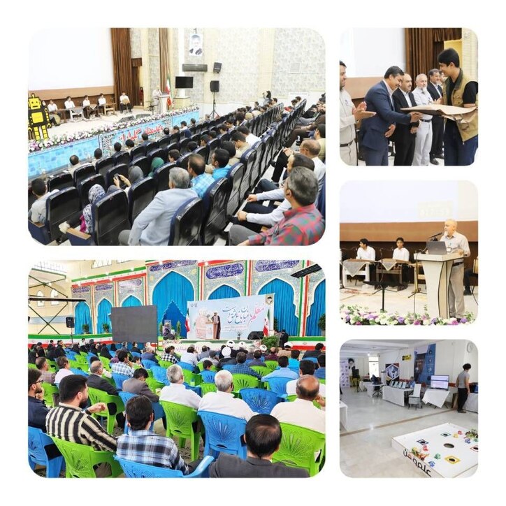 تقدیر از فعالین رباتیک و اساتید واحد آموزش مجتمع مس شهربابک
