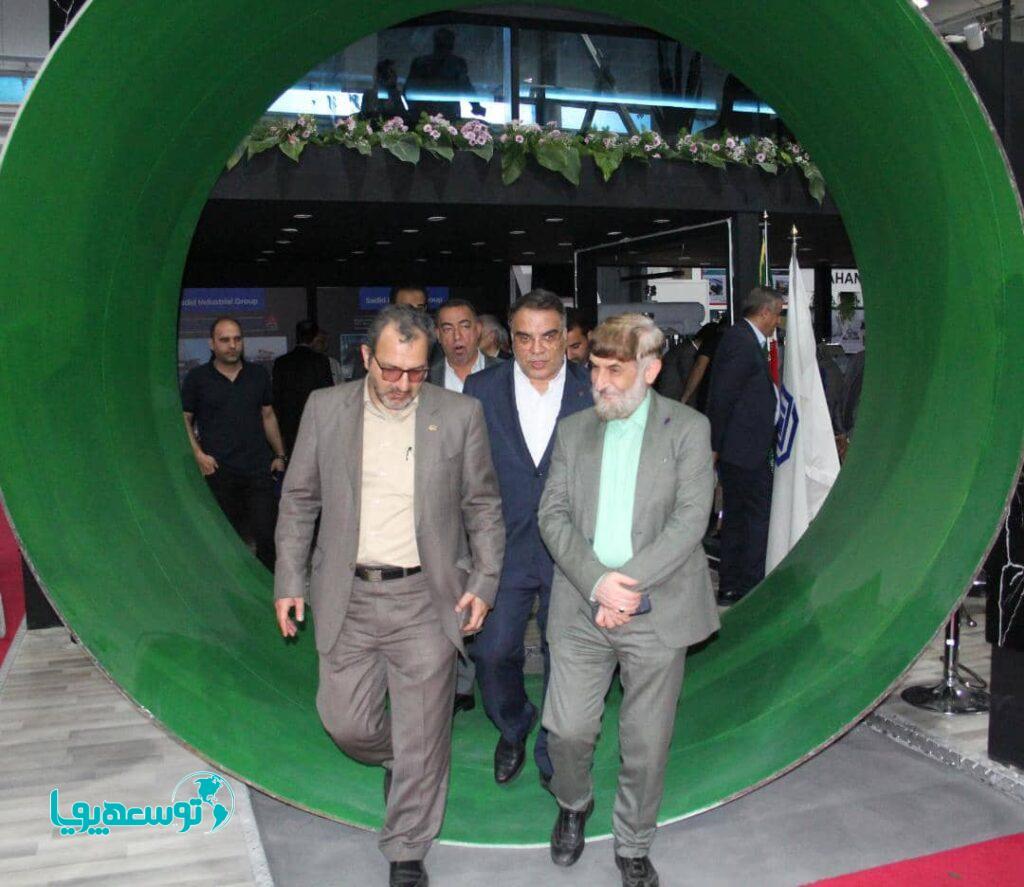 حضور پرقدرت هلدینگ سدید در نمایشگاه نفت و گاز/ سدید بازوی توانمند صنعت کشور