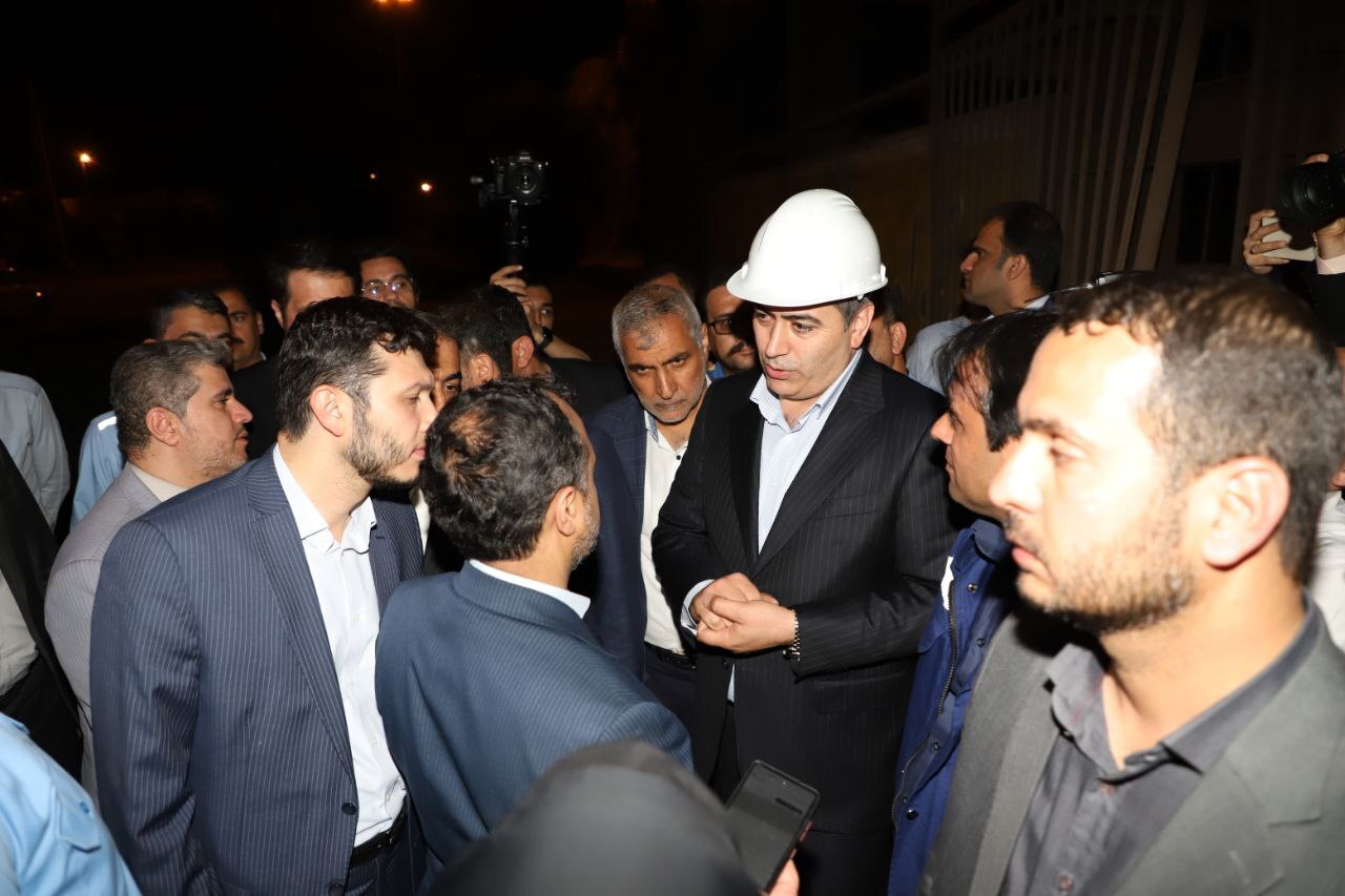بازدید دکتر خاندوزی وزیر امور اقتصادی و دارایی از گروه ملی صنعتی فولاد ایران بازدید دکتر خاندوزی وزیر امور اقتصادی و دارایی از گروه ملی صنعتی فولاد ایران