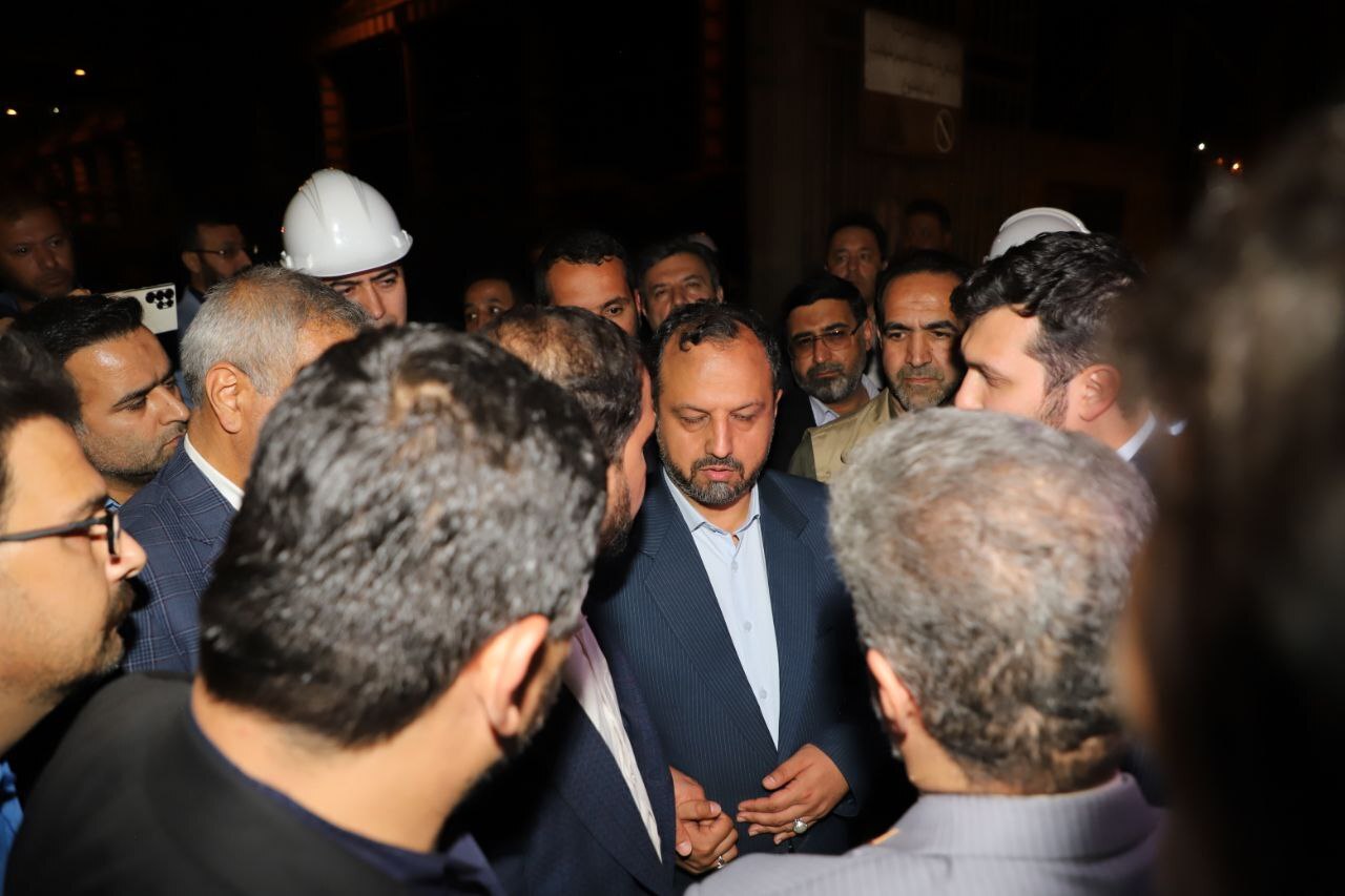 بازدید دکتر خاندوزی وزیر امور اقتصادی و دارایی از گروه ملی صنعتی فولاد ایران بازدید دکتر خاندوزی وزیر امور اقتصادی و دارایی از گروه ملی صنعتی فولاد ایران