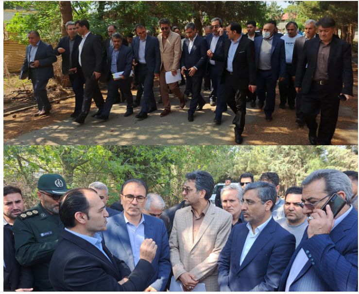 بازدید معاون وزیر صنعت، معدن و تجارت از شهرکهای صنعتی پارس آباد بازدید معاون وزیر صنعت، معدن و تجارت از شهرکهای صنعتی پارس آباد