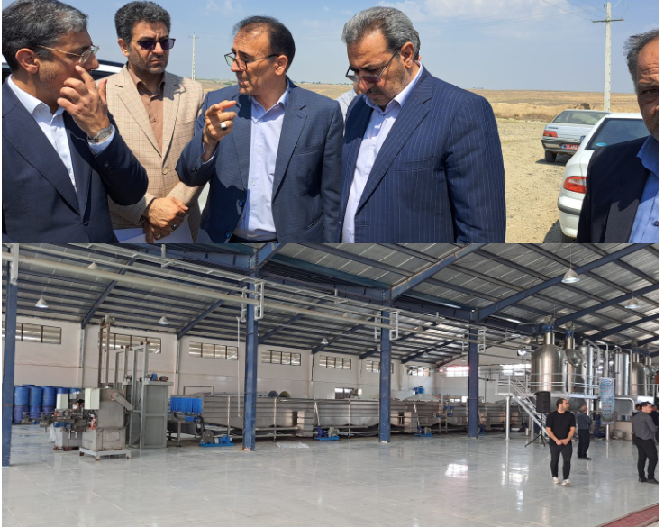 بازدید معاون وزیر صنعت، معدن و تجارت از شهرکهای صنعتی پارس آباد بازدید معاون وزیر صنعت، معدن و تجارت از شهرکهای صنعتی پارس آباد