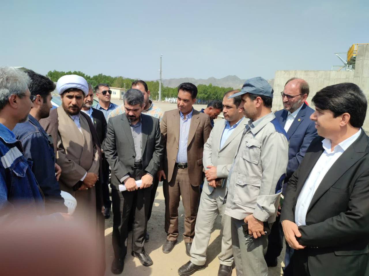 بازدید معاون معادن و فرآوری مواد وزارت صمت از جنوب استان کرمان بازدید معاون معادن و فرآوری مواد وزارت صمت از جنوب استان کرمان
