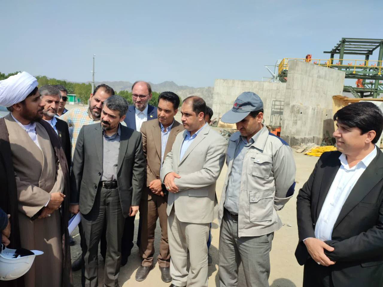 بازدید معاون معادن و فرآوری مواد وزارت صمت از جنوب استان کرمان بازدید معاون معادن و فرآوری مواد وزارت صمت از جنوب استان کرمان