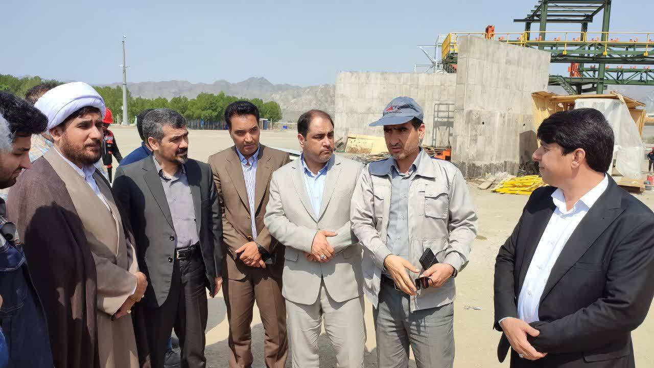بازدید معاون معادن و فرآوری مواد وزارت صمت از جنوب استان کرمان بازدید معاون معادن و فرآوری مواد وزارت صمت از جنوب استان کرمان