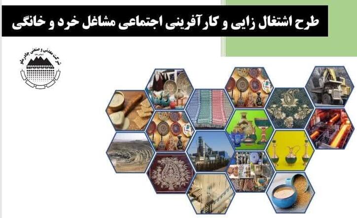 چادرملو ۱۰۷۴ شغل خانگی در قالب طرح اقتصاد مقاومتی ایجاد کرد
