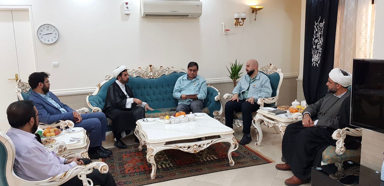 دیدار مدیران کل بنیاد شهید و امور ایثارگران، فرهنگ و ارشاد اسلامی استان خوزستان و معاون فرهنگی و اجتماعی دانشگاه شهید چمران اهواز با قائم مقام مدیرعامل در امور ستادی و مسوولیتهای اجتماعی شرکت فولاد خوزستان دیدار مدیران کل بنیاد شهید و امور ایثارگران، فرهنگ و ارشاد اسلامی استان خوزستان و معاون فرهنگی و اجتماعی دانشگاه شهید چمران اهواز با قائم مقام مدیرعامل در امور ستادی و مسوولیتهای اجتماعی شرکت فولاد خوزستان
