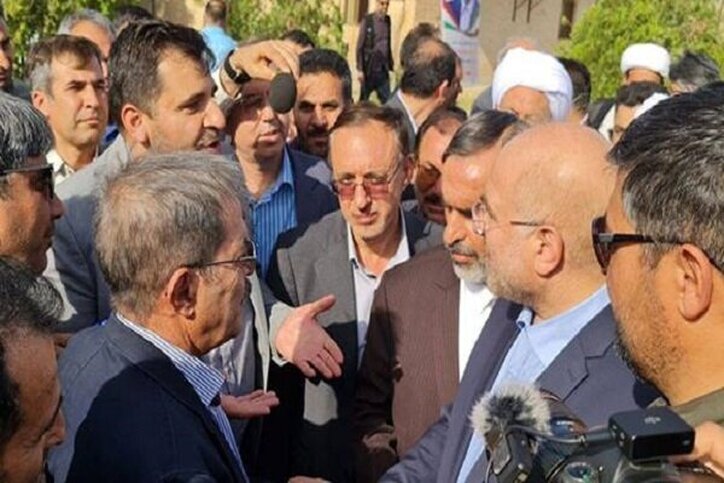 بازدید رئیس مجلس از پروژه سیمان سمنگان شهرستان مانه و سملقان