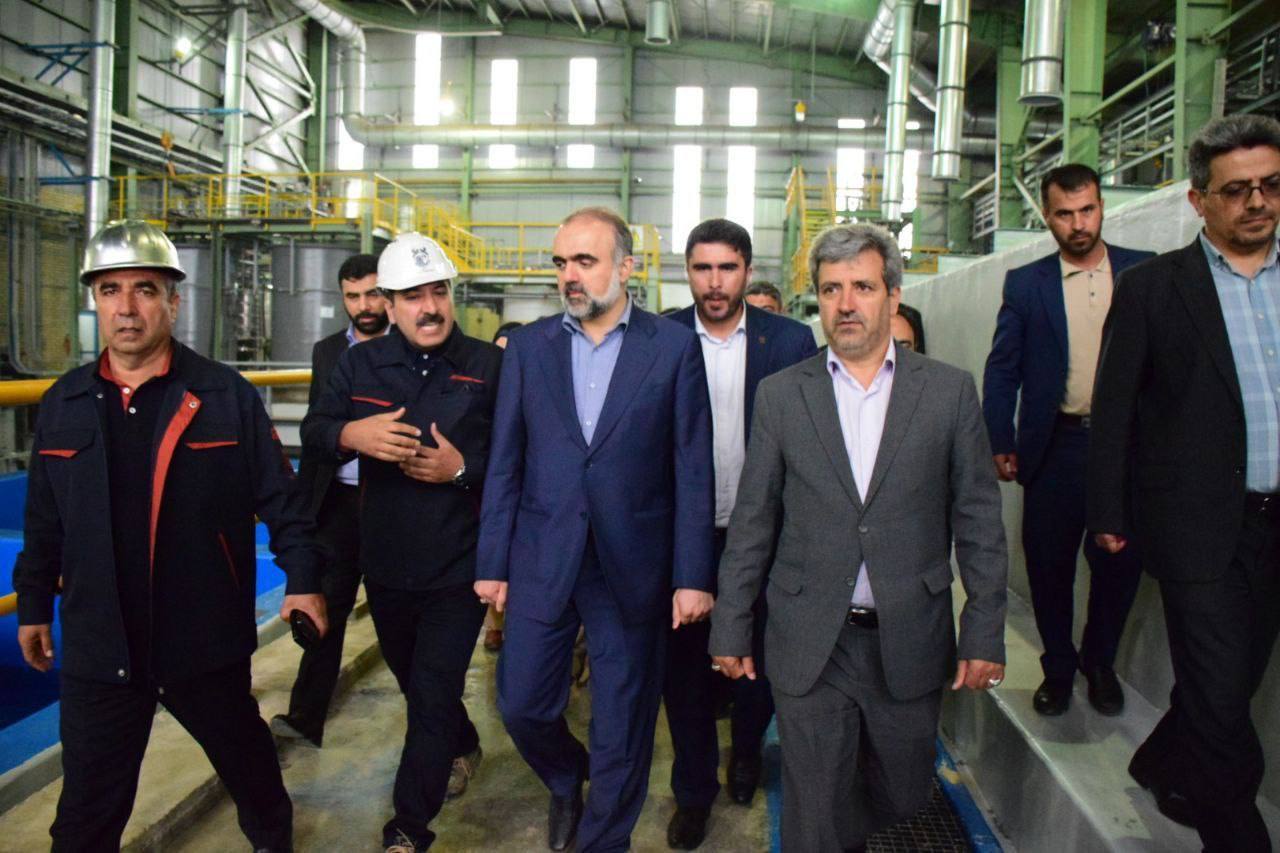 تحقق طرح تولید کاتد مس در سفر ریاست جمهوری به تبریز