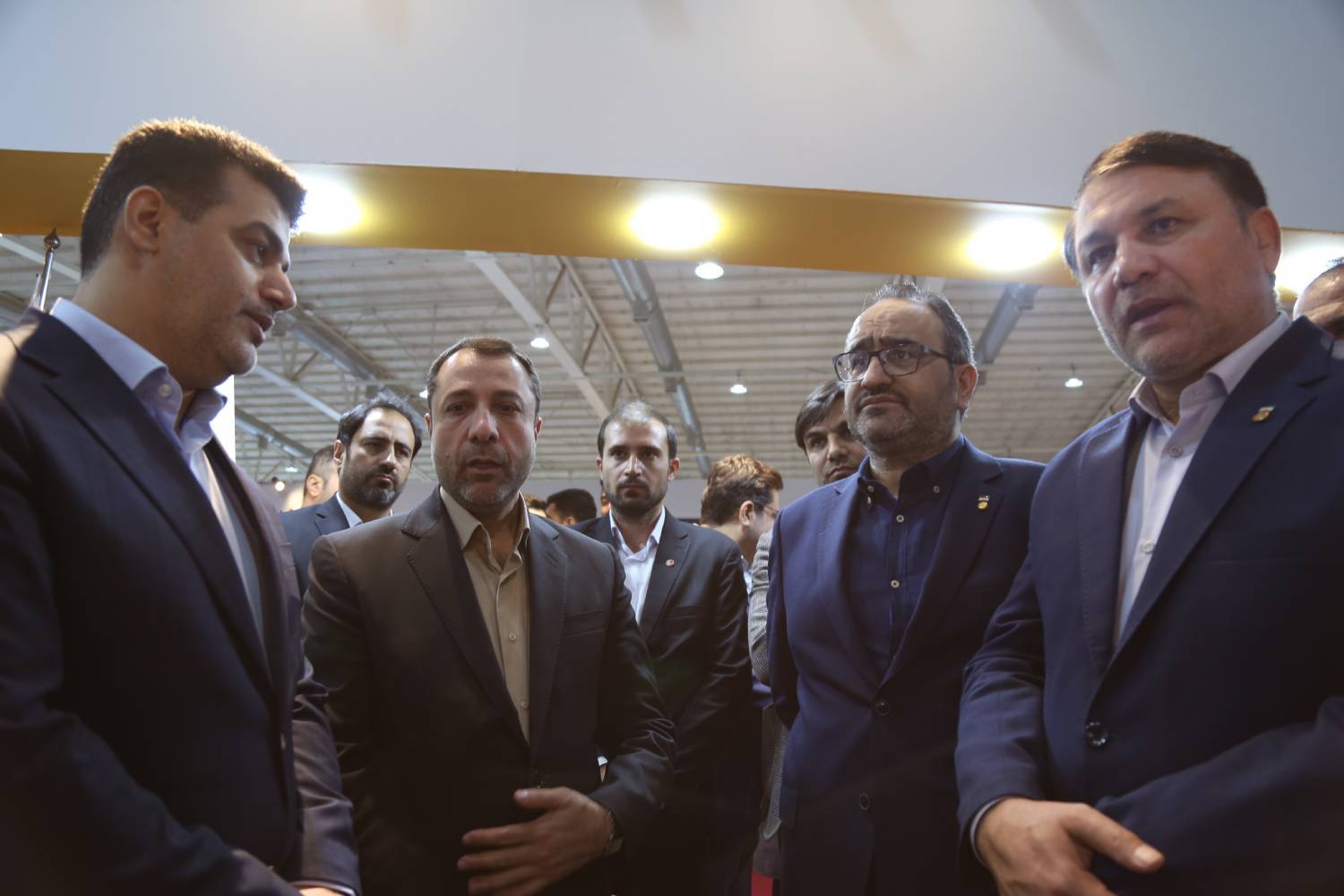 حضور مدیران عامل گروه مدیریت سرمایهگذاری امید و بانک سپه در غرفه صباانرژی حضور مدیران عامل گروه مدیریت سرمایهگذاری امید و بانک سپه در غرفه صباانرژی