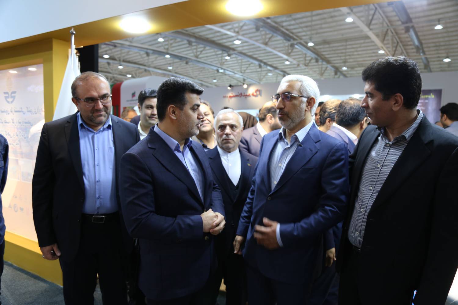 صباانرژی میزبان دکتر عشقی رئیس سازمان بورس در نمایشگاه بین المللی صنعت مالی