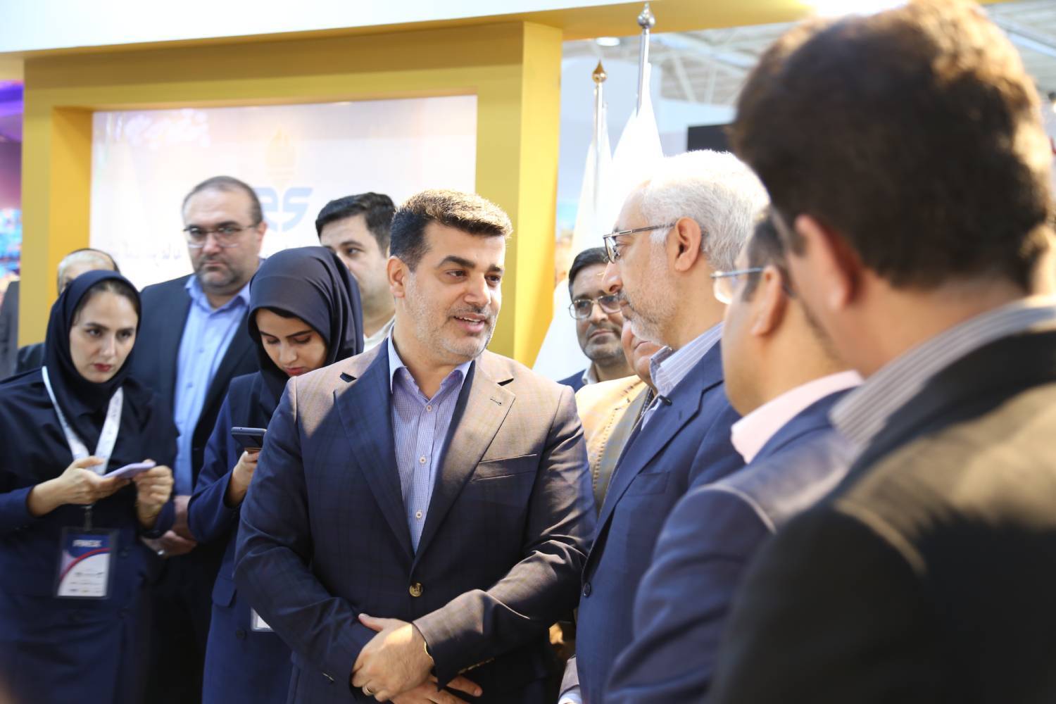 صباانرژی میزبان دکتر عشقی رئیس سازمان بورس در نمایشگاه بین المللی صنعت مالی