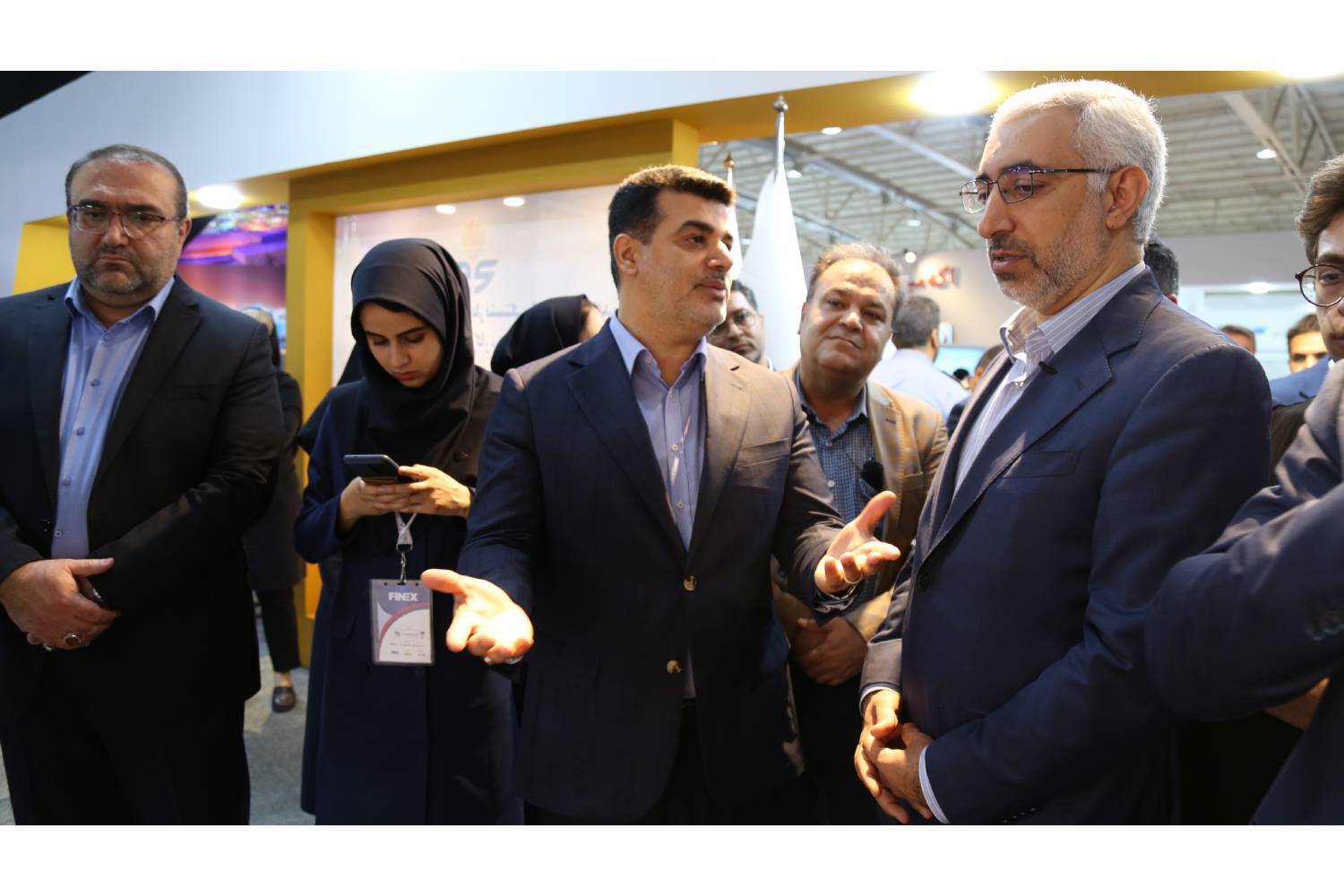 صباانرژی میزبان دکتر عشقی رئیس سازمان بورس در نمایشگاه بین المللی صنعت مالی