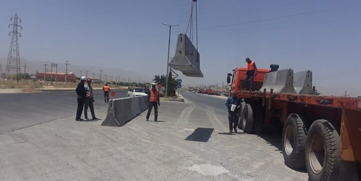 نقطه حادثه‌خیز ورودی شهرستان بروجن ایمن‌سازی شد